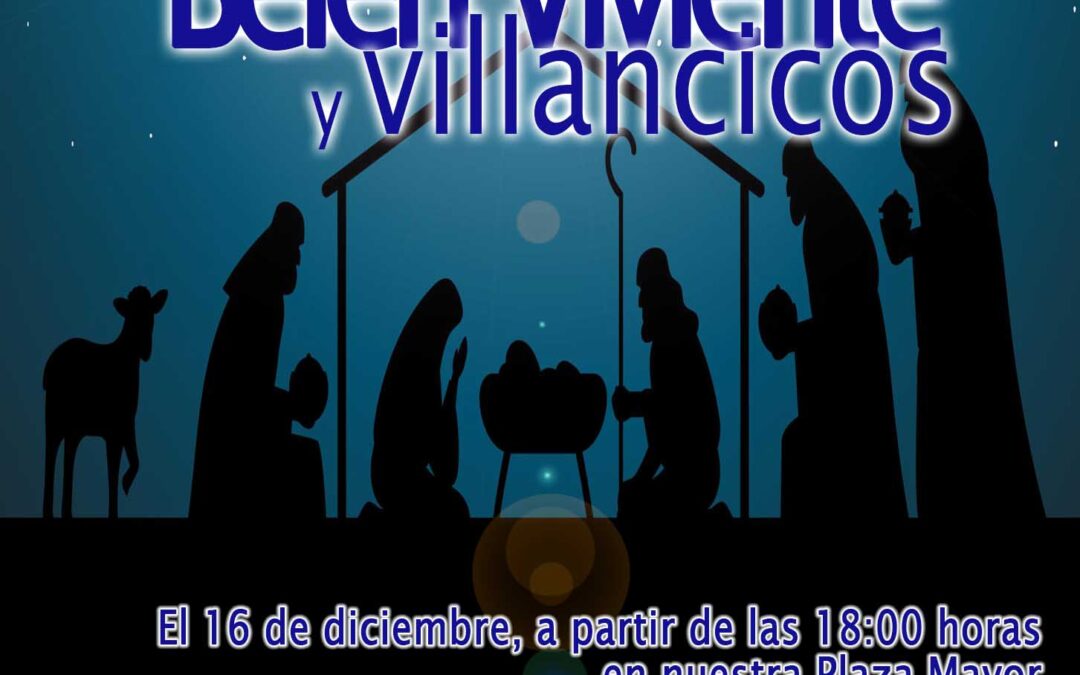 Belén viviente y villancicos
