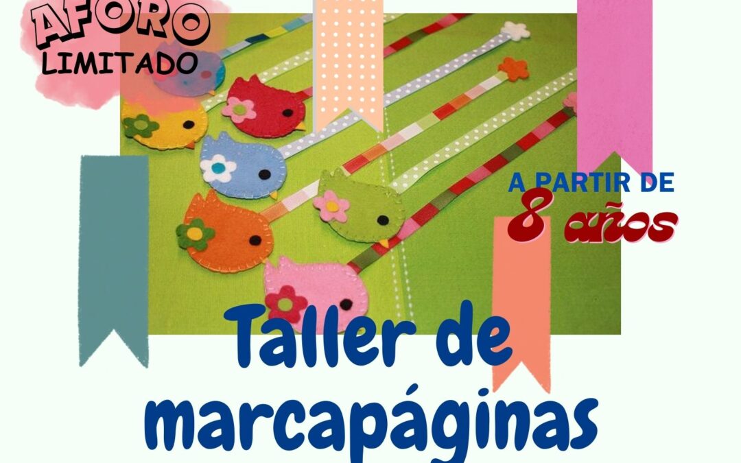 Taller de marcapáginas