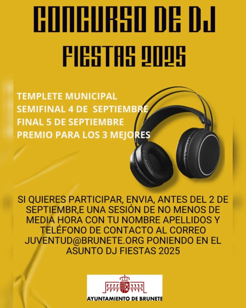 Concurso de Djs de 2025