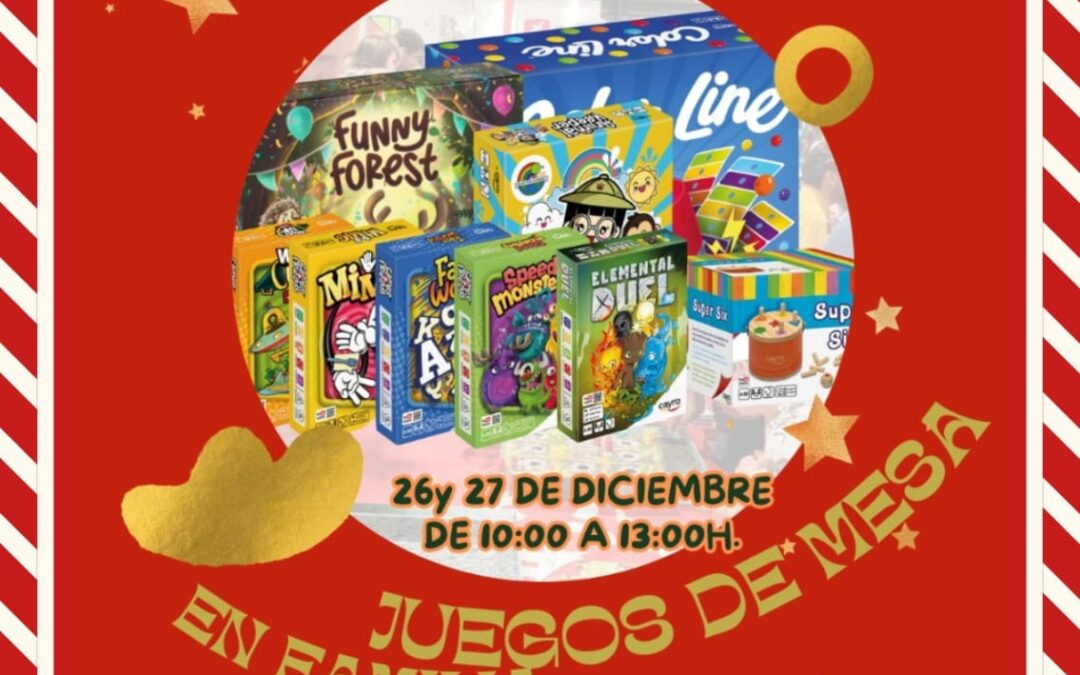 Juegos de mesa en familia