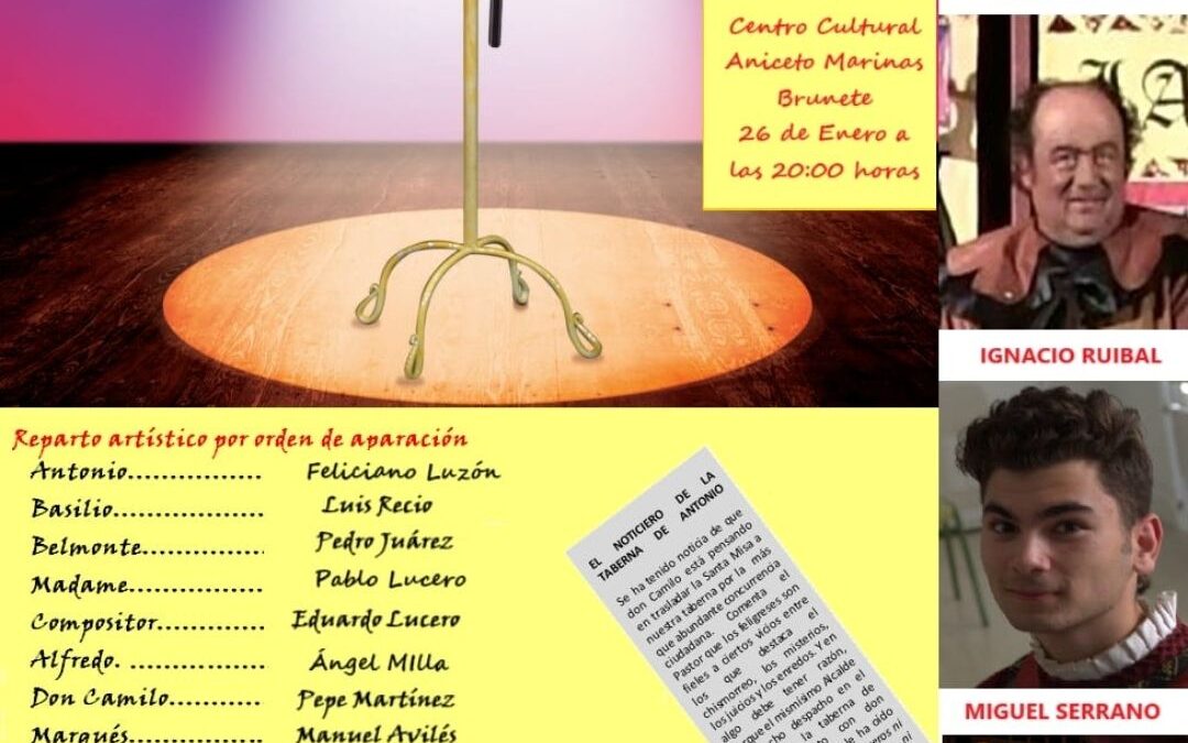 Teatro: La taberna de Antonio