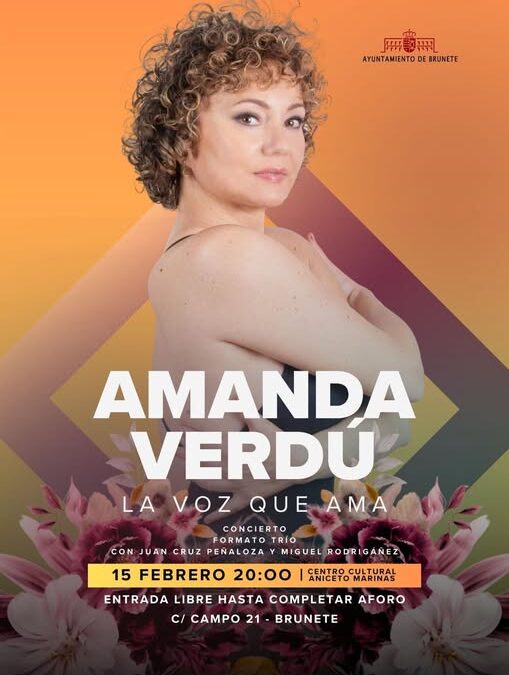 Amanda Verdú en concierto