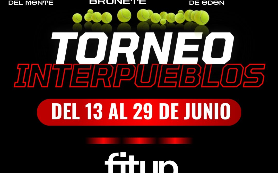 Torneo Interpueblos de pádel