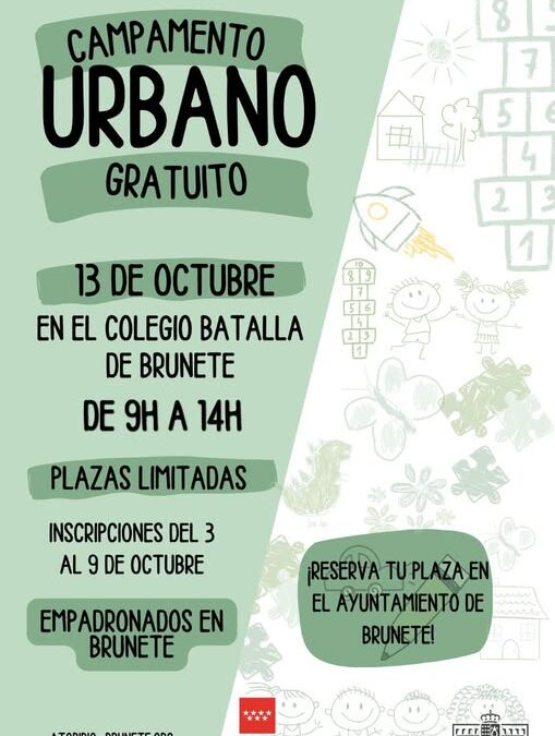 Campamento urbano gratuito