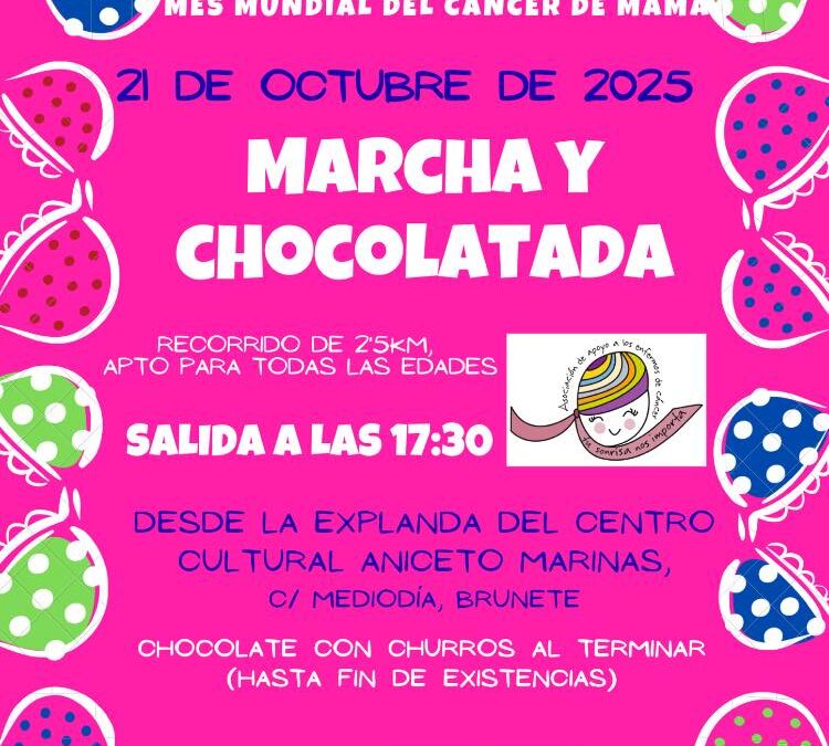 Marcha y chocolatada