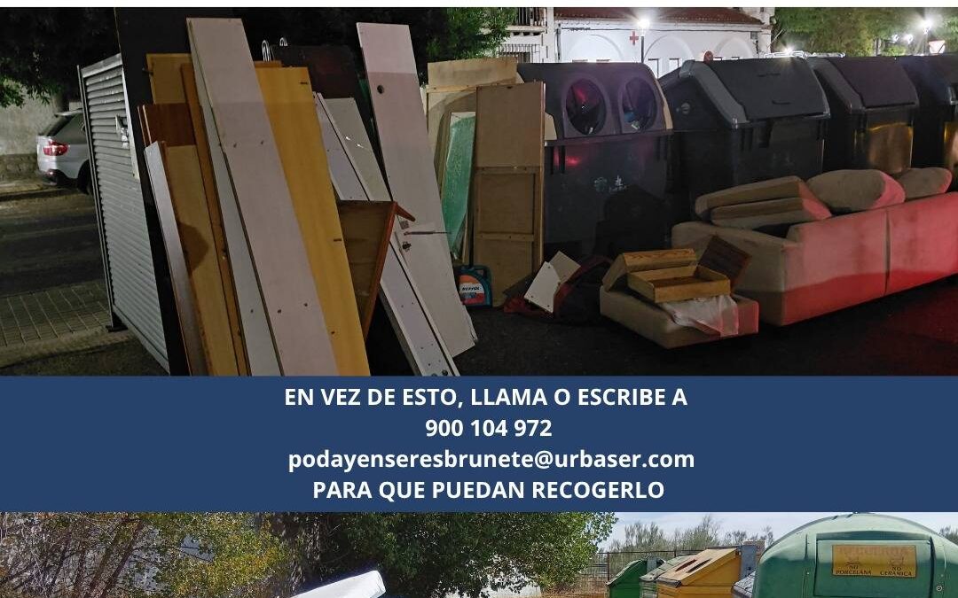 Normas para la recogida de resíduos