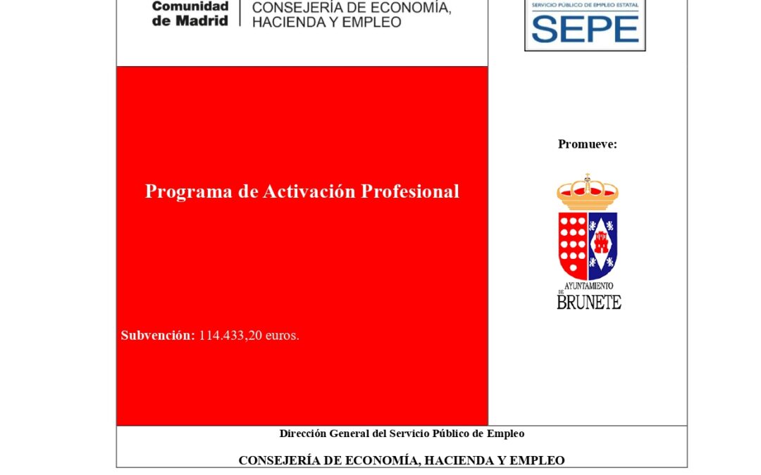 Programa de activación