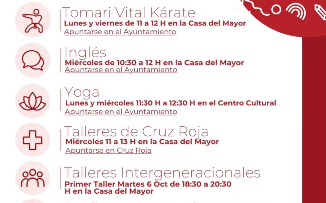 Actividades para mayores